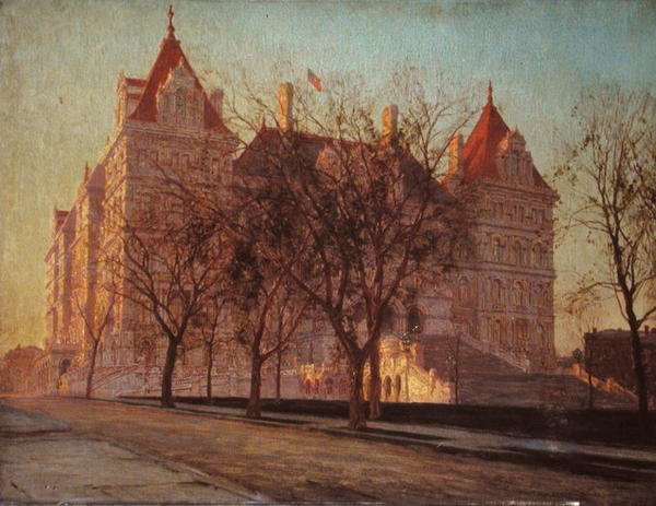 Eyalet Binası, Albany, New York Eyaleti by Walter Launt Palmer