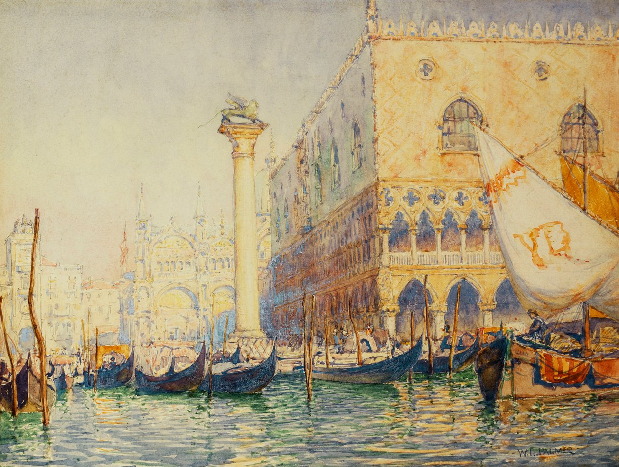 Venedik by Walter Launt Palmer