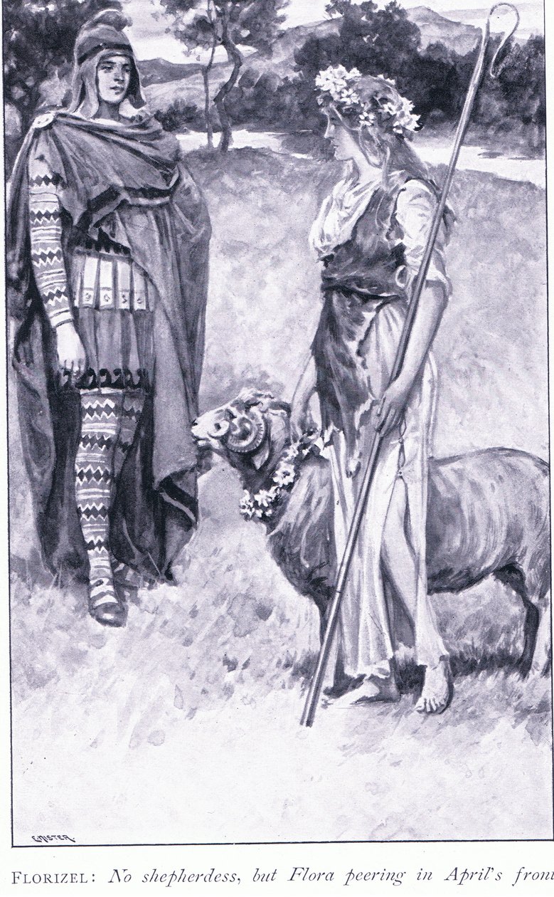 Florizel: Çoban yok, ama Flora Nisan cephesinde, 1900