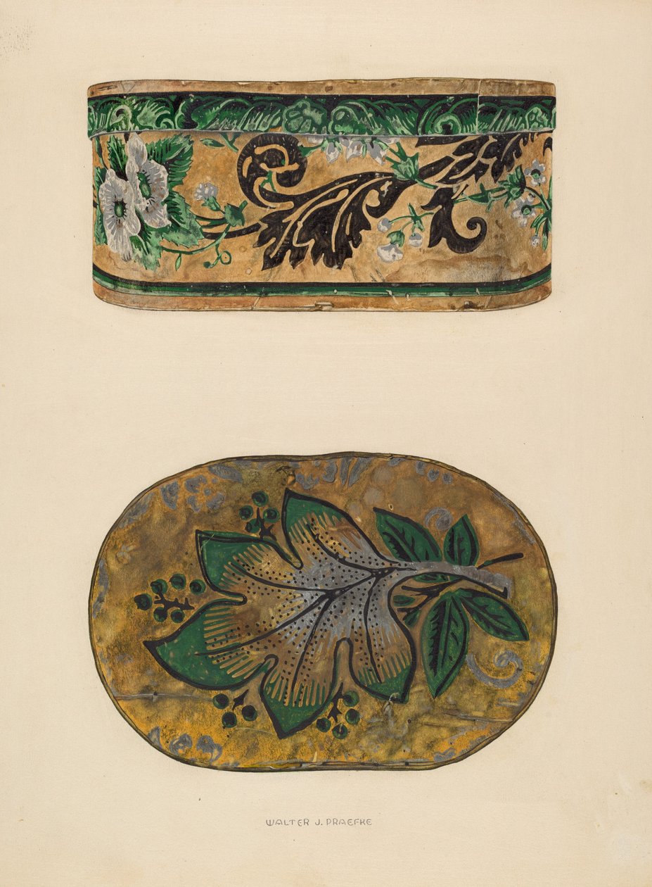 Şapka Kutusu, c. 1937. by Walter Praefke
