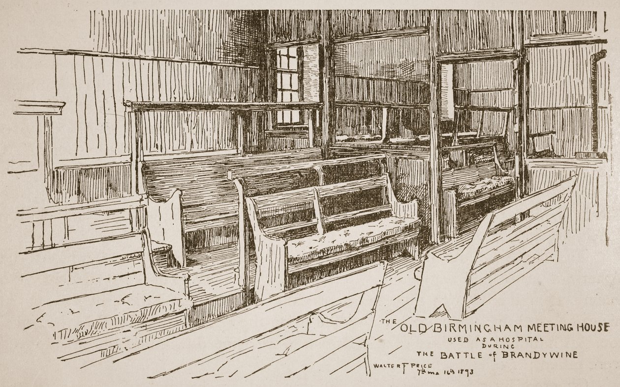 Eski Birmingham Toplantı Evi, 1893 by Walter Price