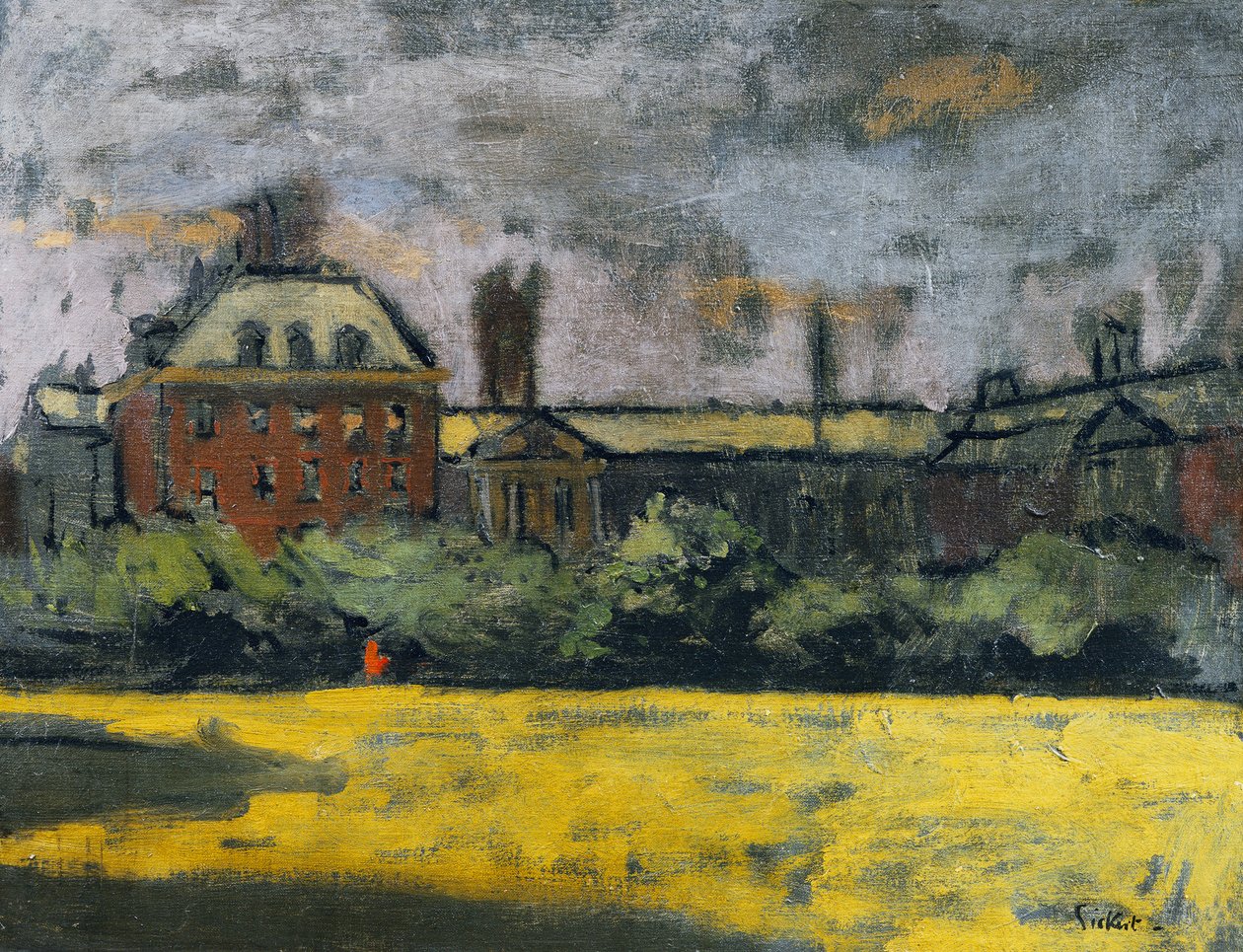 Chelsea Hastanesi, by Walter Richard Sickert