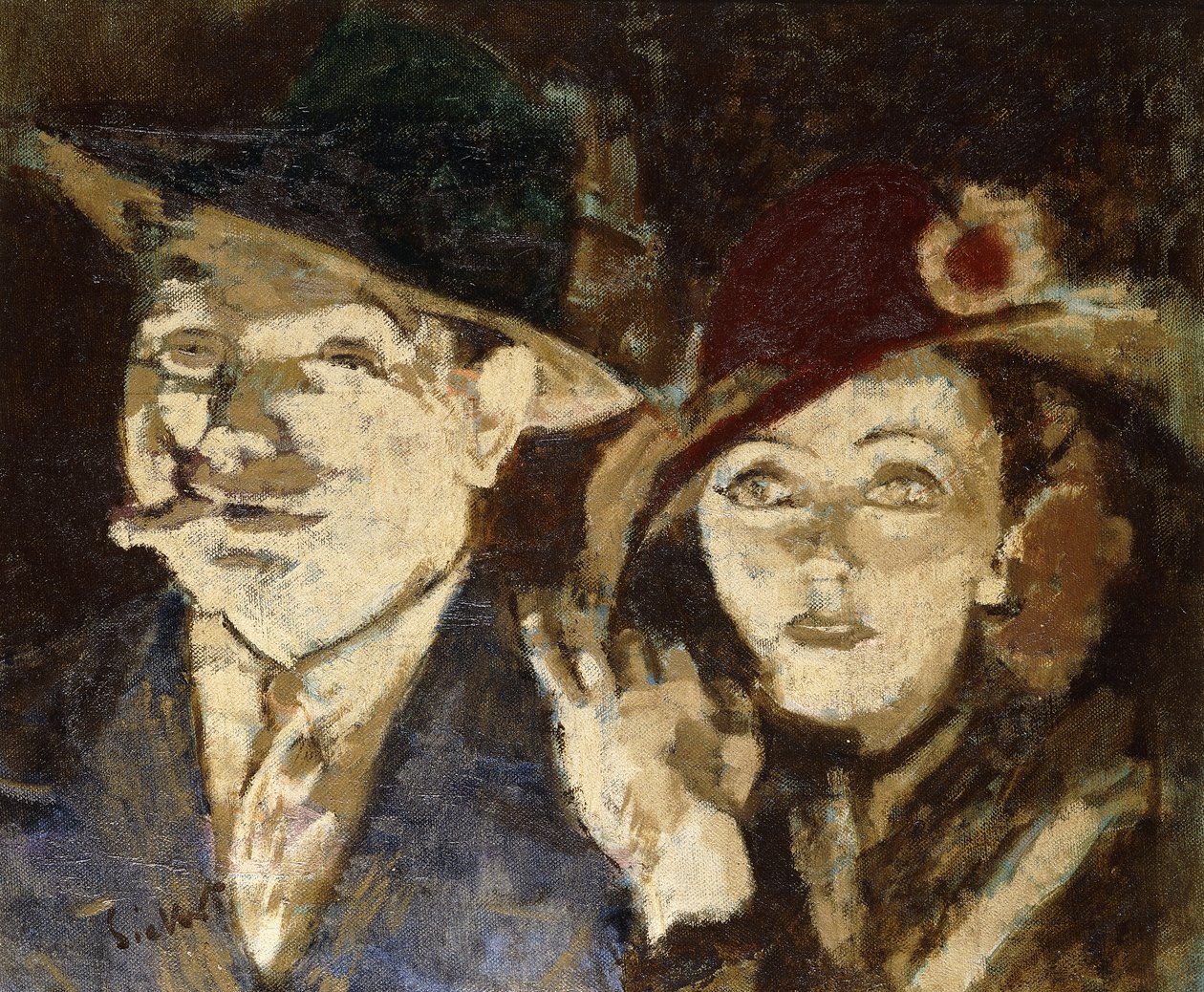 Jack ve Jill, c.1936-7 by Walter Richard Sickert