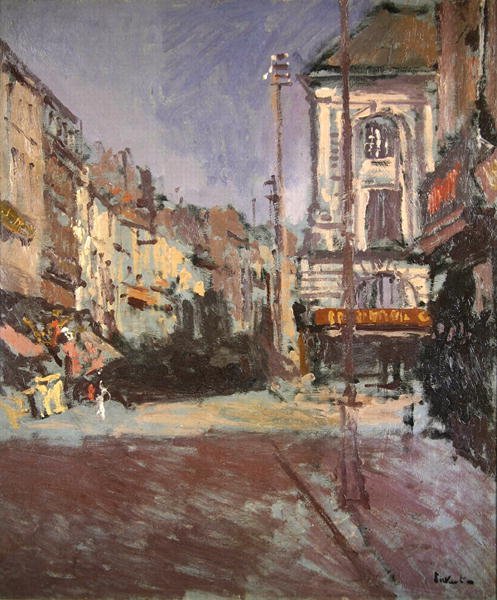 La Grande Rue, Dieppe (tuval üzerine yağlı boya) by Walter Richard Sickert