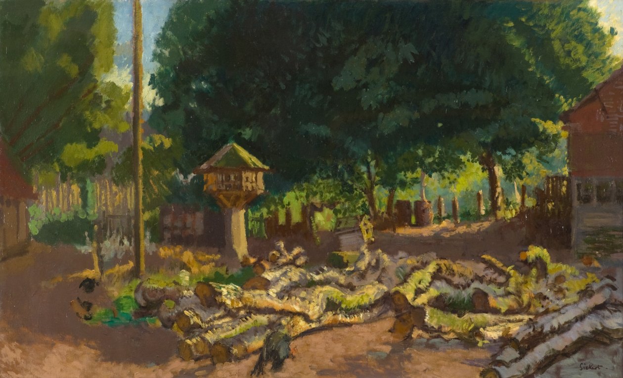 Torqueville Kereste Fabrikası (Le Vieux Colombier olarak da bilinir) by Walter Richard Sickert