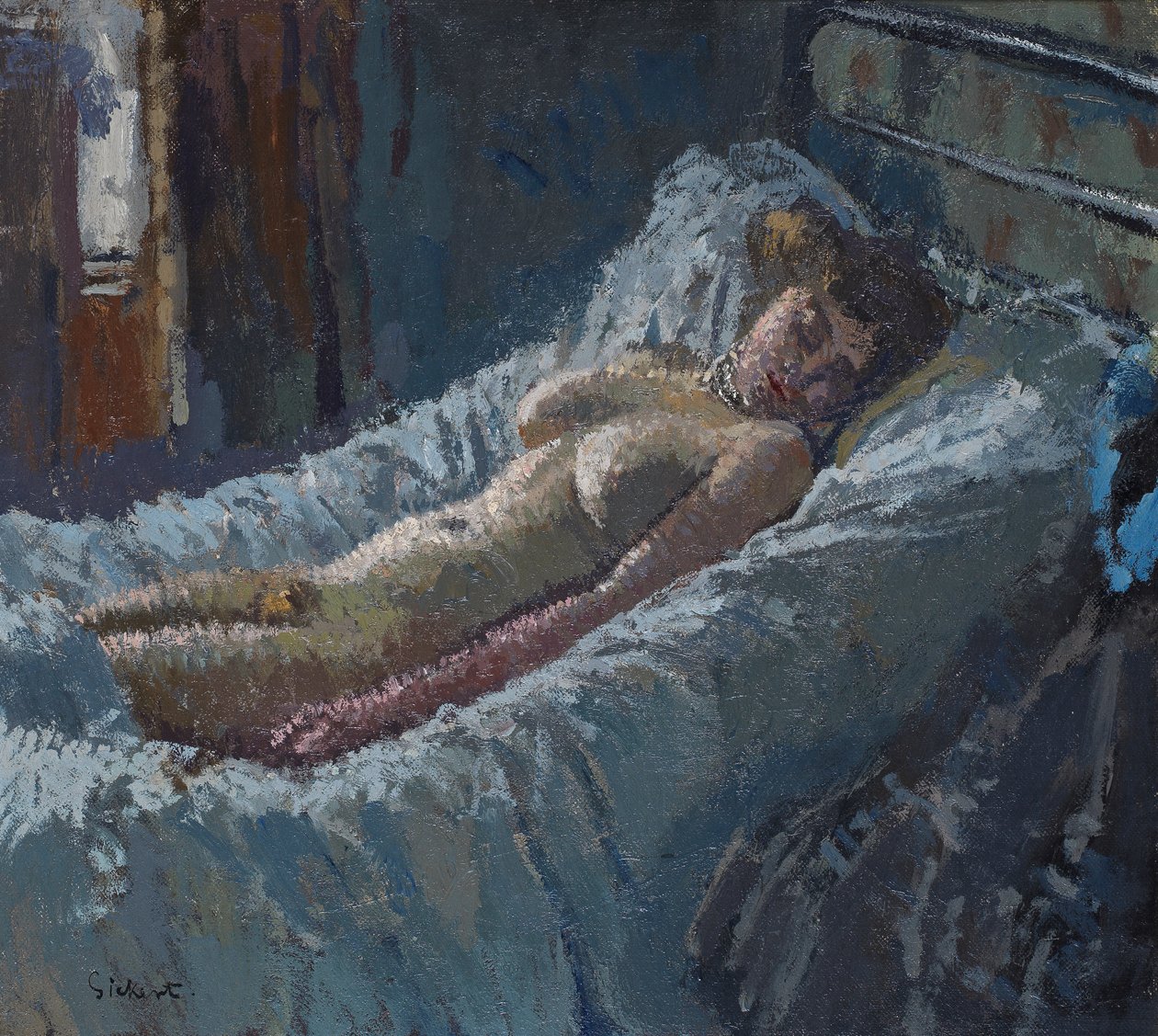 Mornington Hilal Çıplak, c.1907 by Walter Richard Sickert