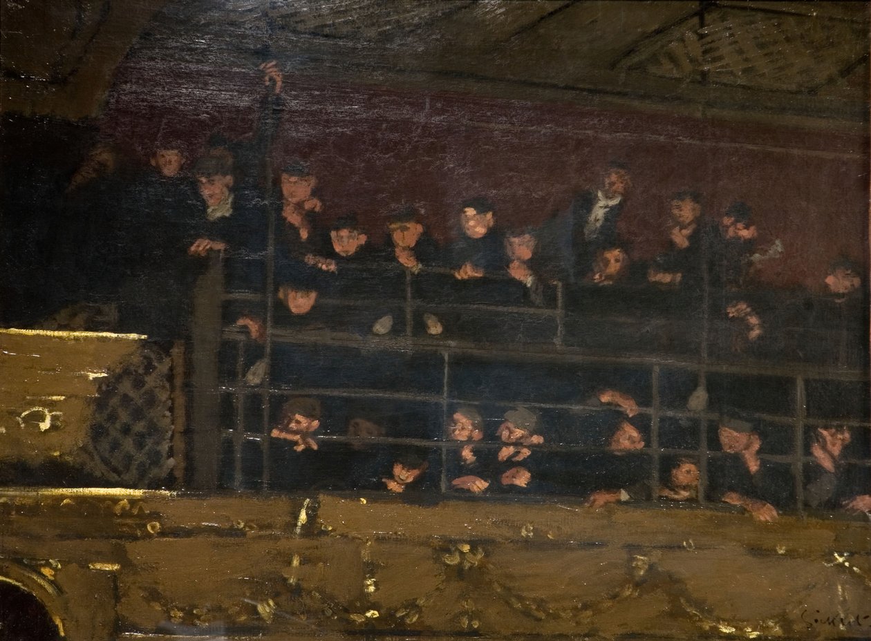 Noctes Ambrosionae, Eski Moğol Galerisi, 1906-07. by Walter Richard Sickert