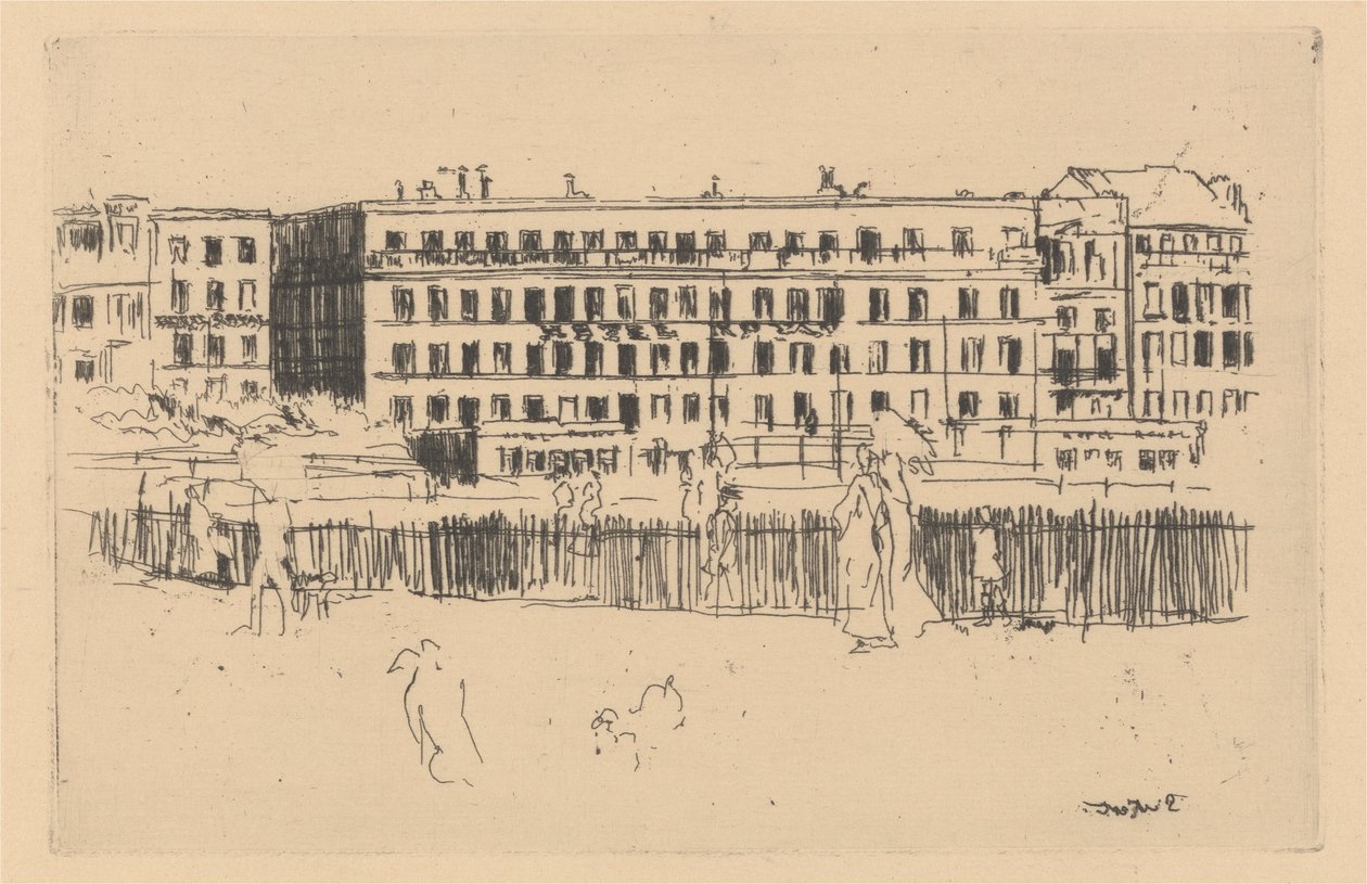 Eski Otel Royal Dieppe by Walter Richard Sickert