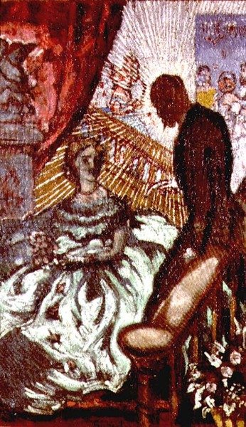 Romeo ve Juliet (tuval üzerine yağlı boya) by Walter Richard Sickert
