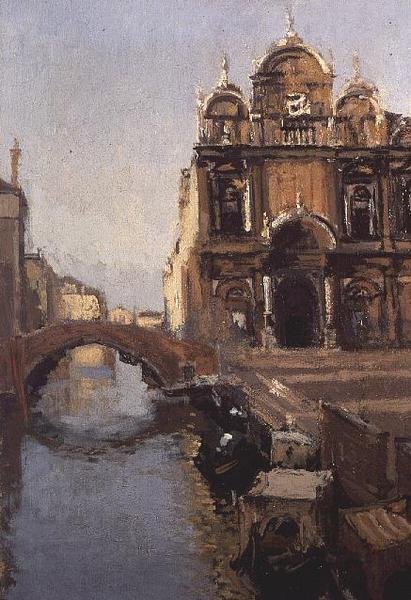 Scuola Grande di San Marco ve Rio dei Mendicanti, Venedik by Walter Richard Sickert