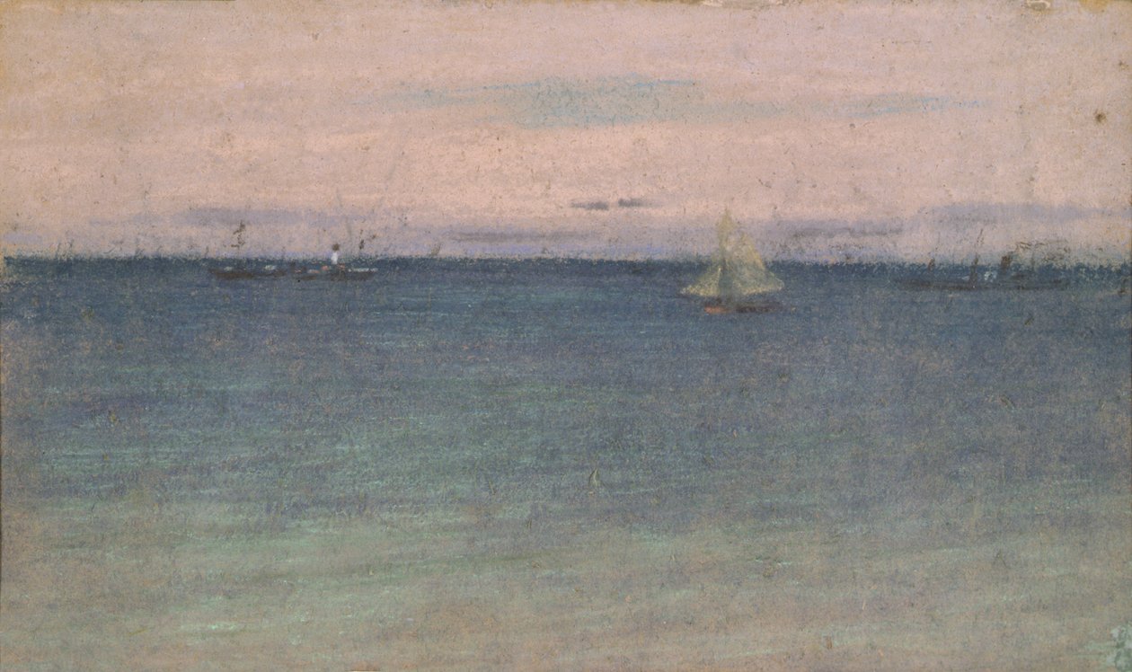 Deniz manzarası (tuval üzerine yağlı boya) by Walter Richard Sickert