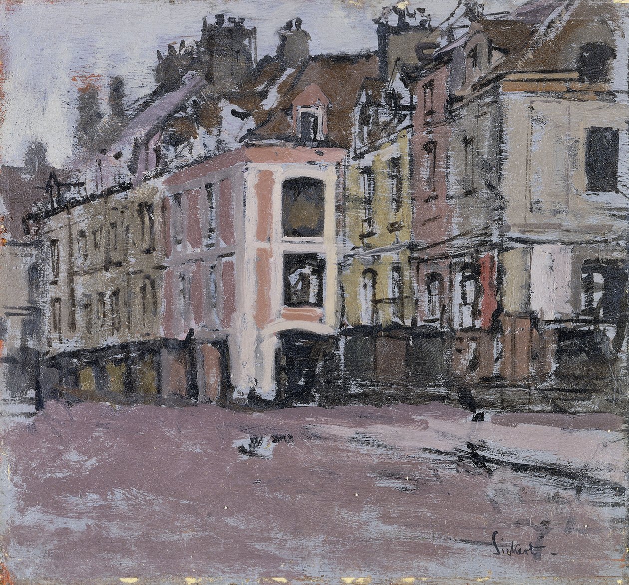 Eski Oyun Salonları, Dieppe; Eski Oyun Salonları, Dieppe, c.1898-1900 by Walter Richard Sickert
