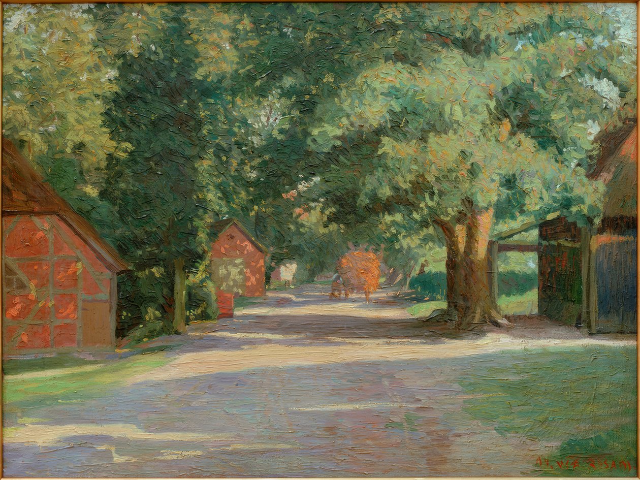 yaz köyü sokak by Walter Rosam