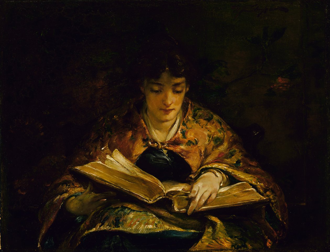 Eski Şairler Arasında, 19. yüzyıl. by Walter Shirlaw