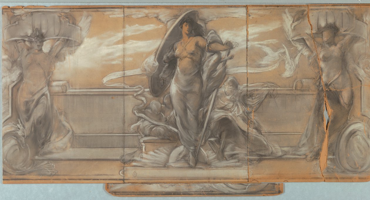 Duvar Tasarımı by Walter Shirlaw