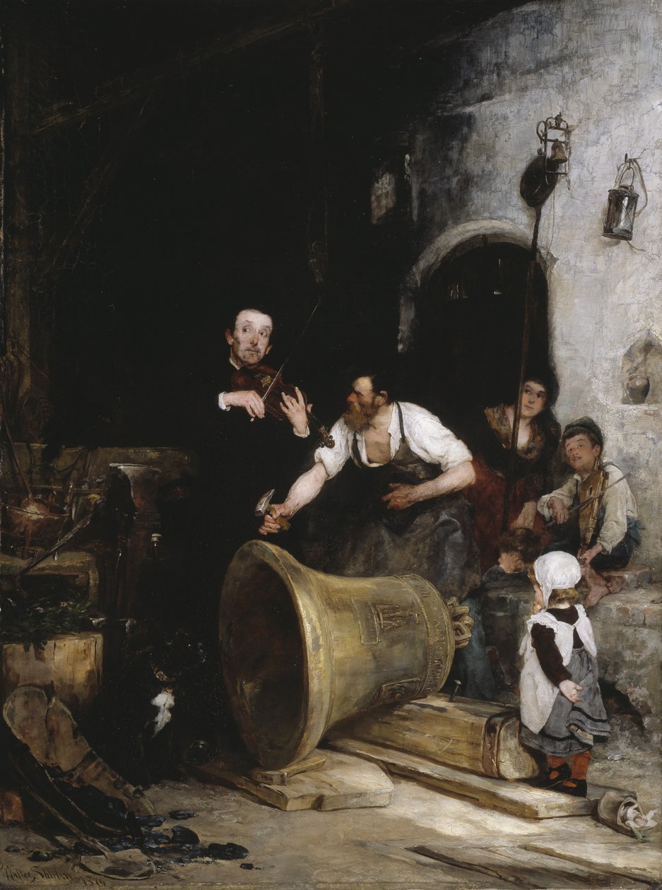 Çanı Tonlamak, 1874 by Walter Shirlaw