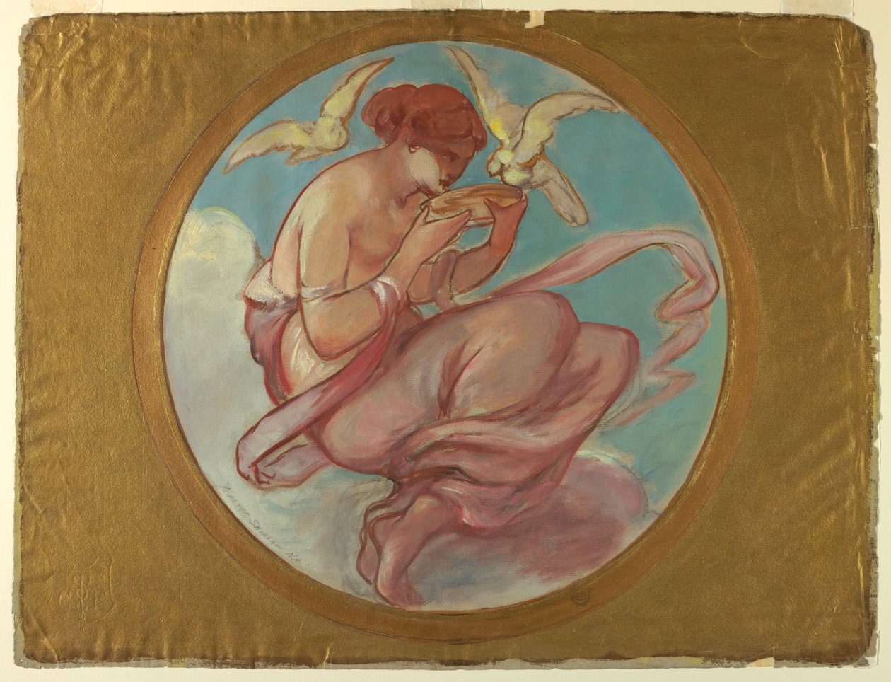 Venüs (Duvar Resmi Tasarımı) by Walter Shirlaw