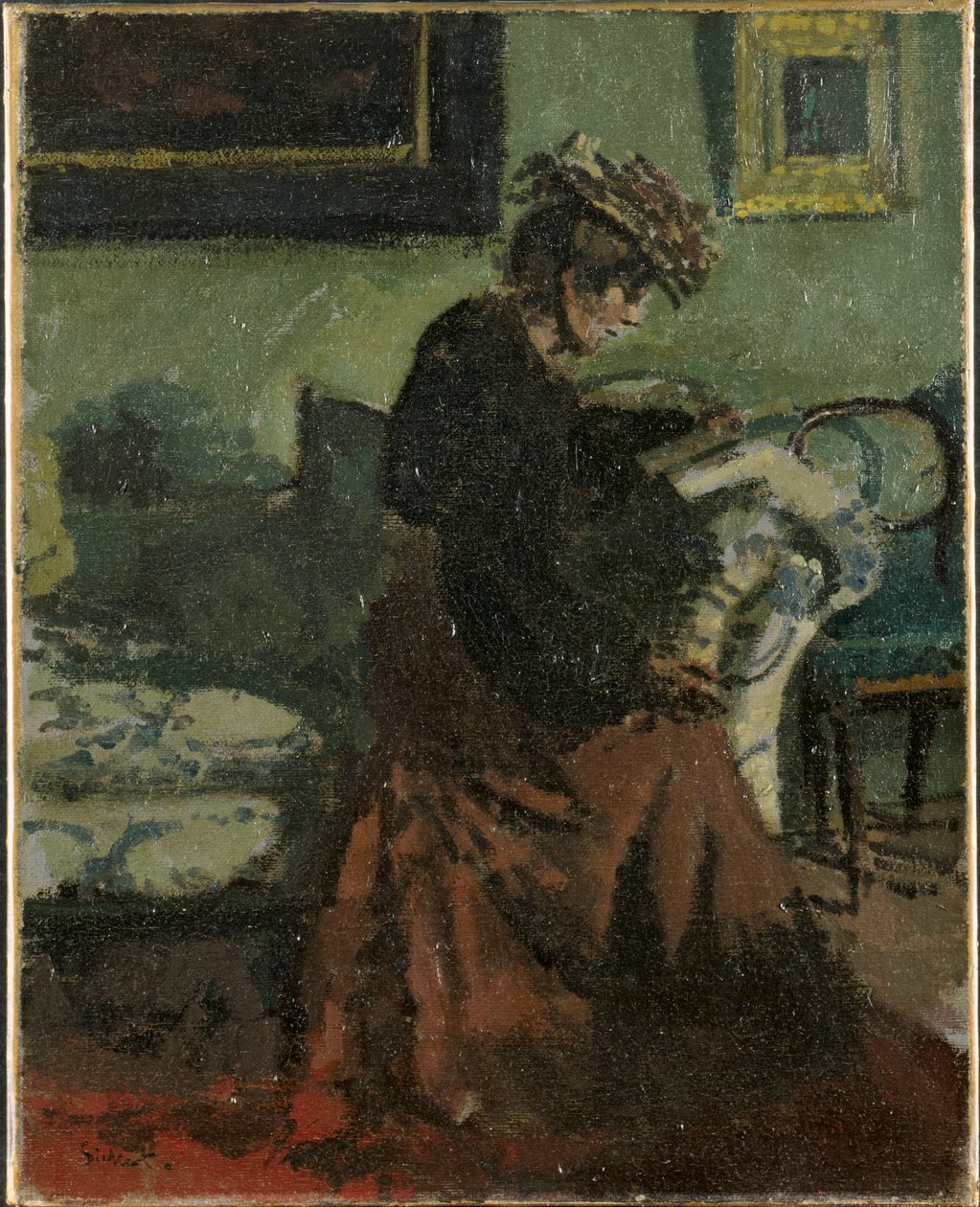 Paskalya Pazartesi - Hélène Daurmont by Walter Sickert