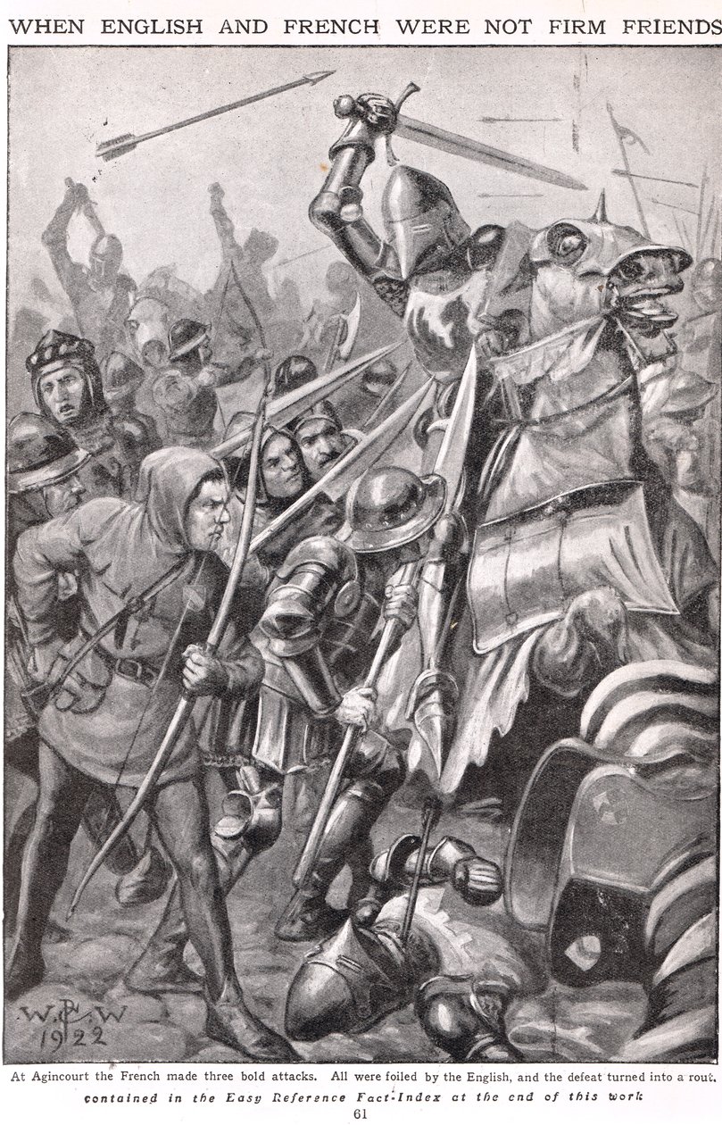 Fransızlar ve İngilizler Agincourt