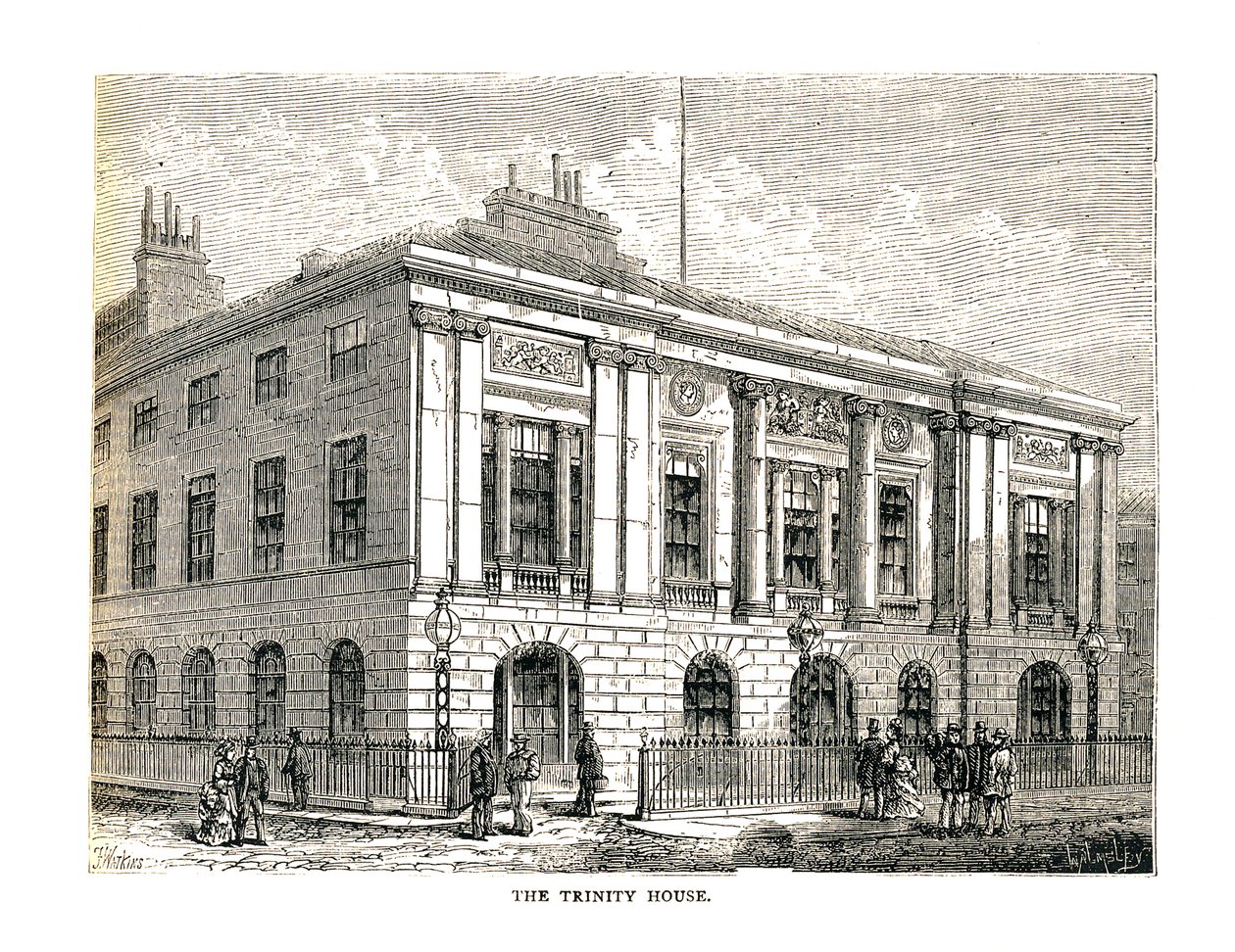 Trinity Evi, 1878 by Walter Thornbury