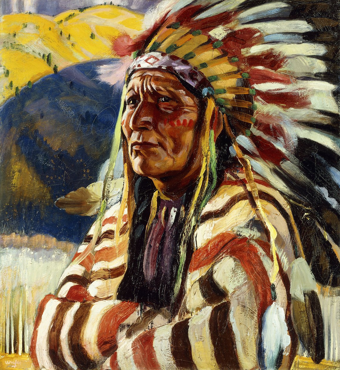 Şef Thundercloud by Walter Ufer