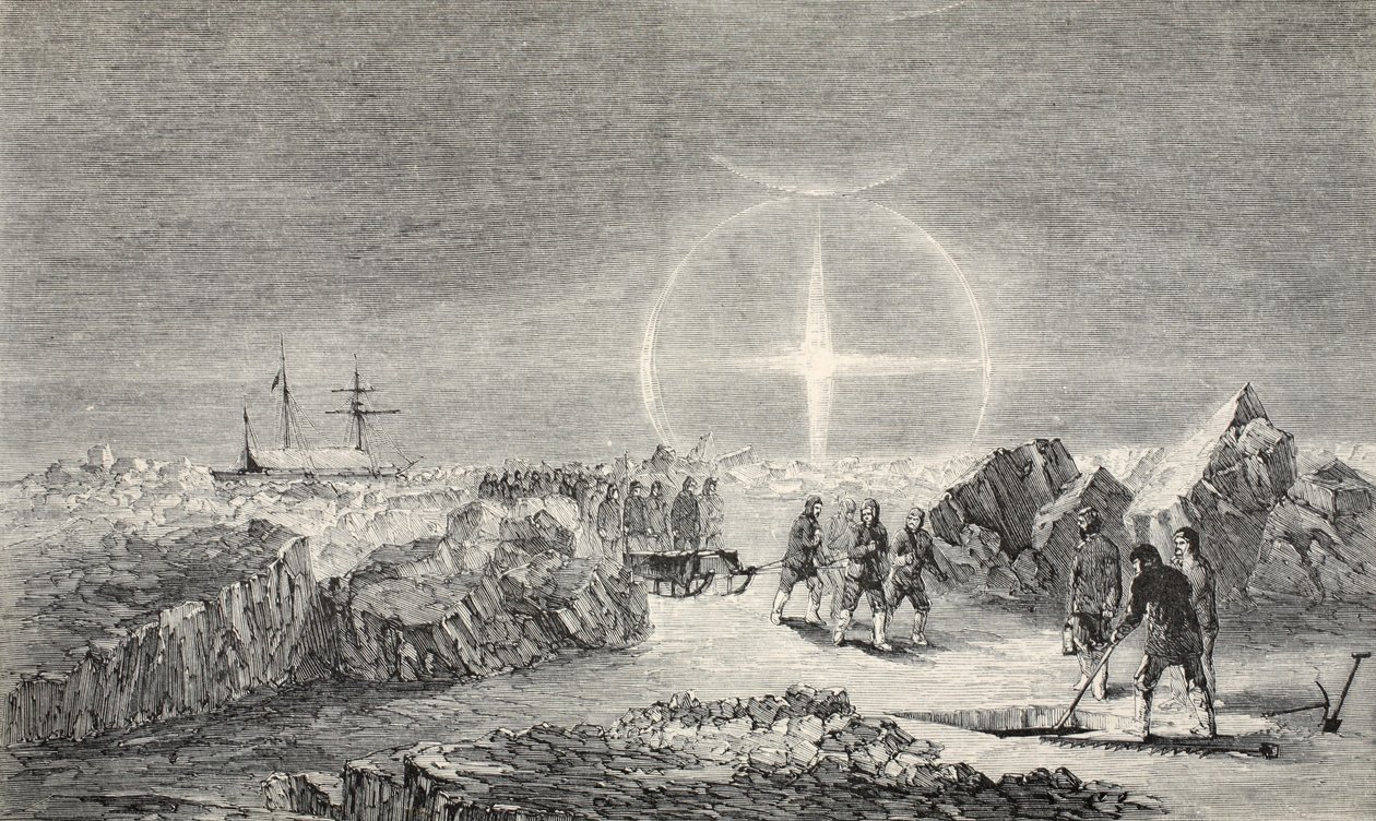 Buzda Bir Cenaze, Paraselena