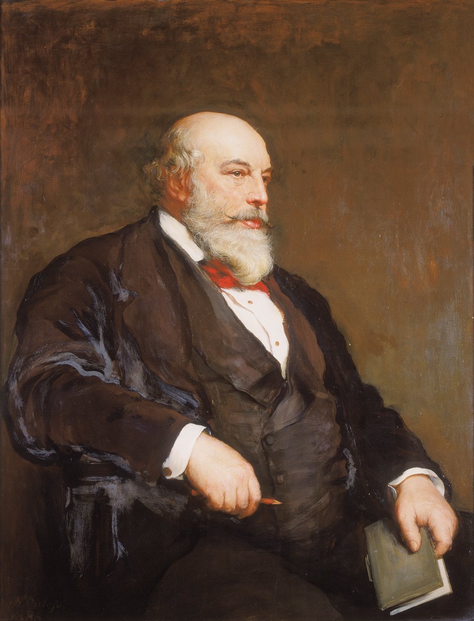 "Sir Horace Jones", 1886 by Walter William Ouless
