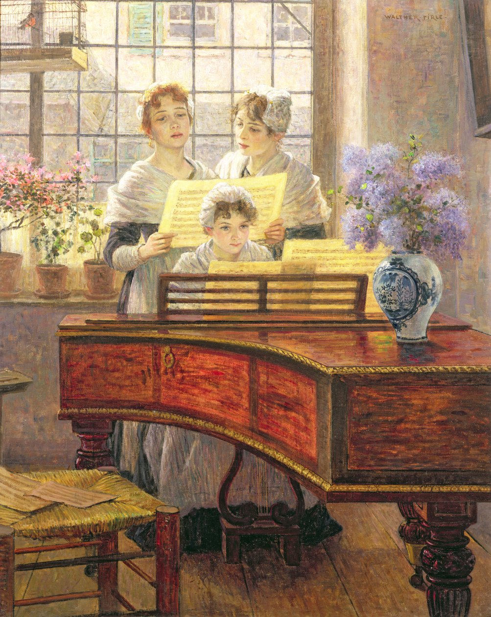 Piyano Etrafında by Walther Firle
