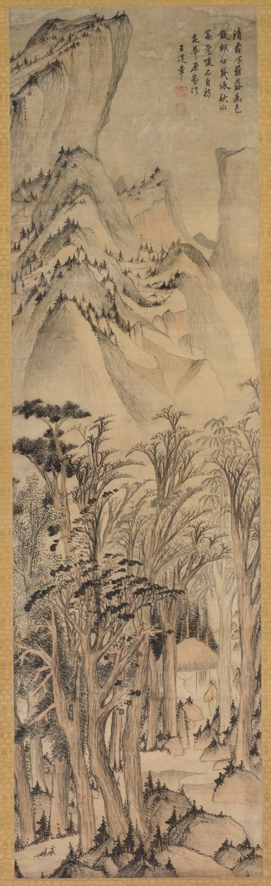 Sonbahar Ormanlarının Yalnız Renkleri by Wang Jianzhang