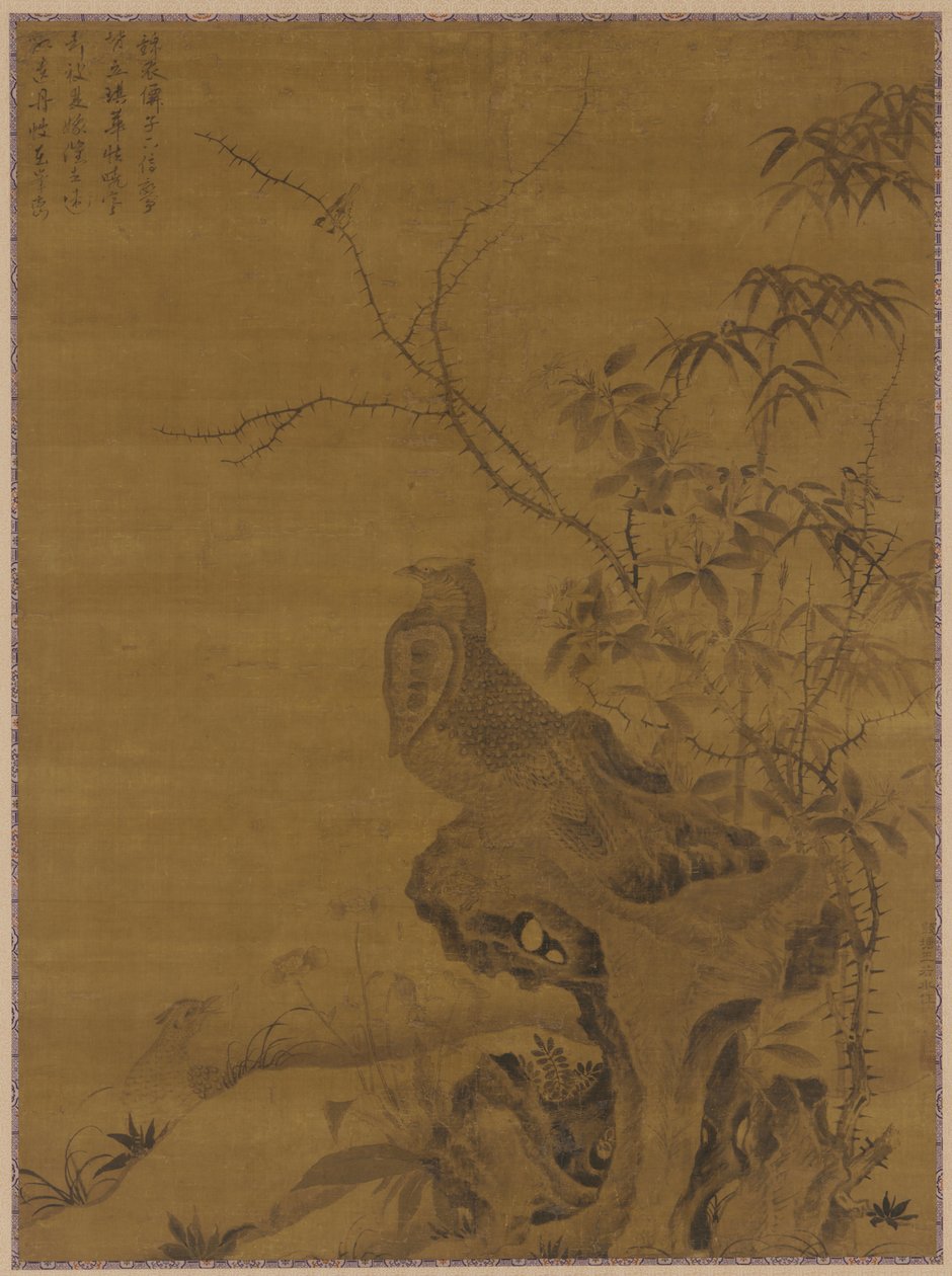 Sülünler, Yuan hanedanı, 14. yüzyıl. by Wang Yuan