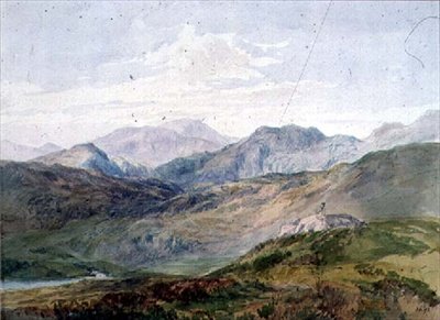 Llanrhychwn, Trefriw yakınlarında by Warwick Brookes