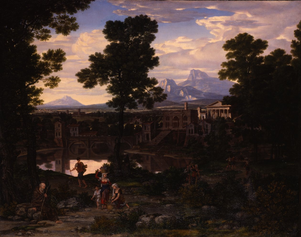 İtalyan Manzarası, c.1805 by Washington Allston