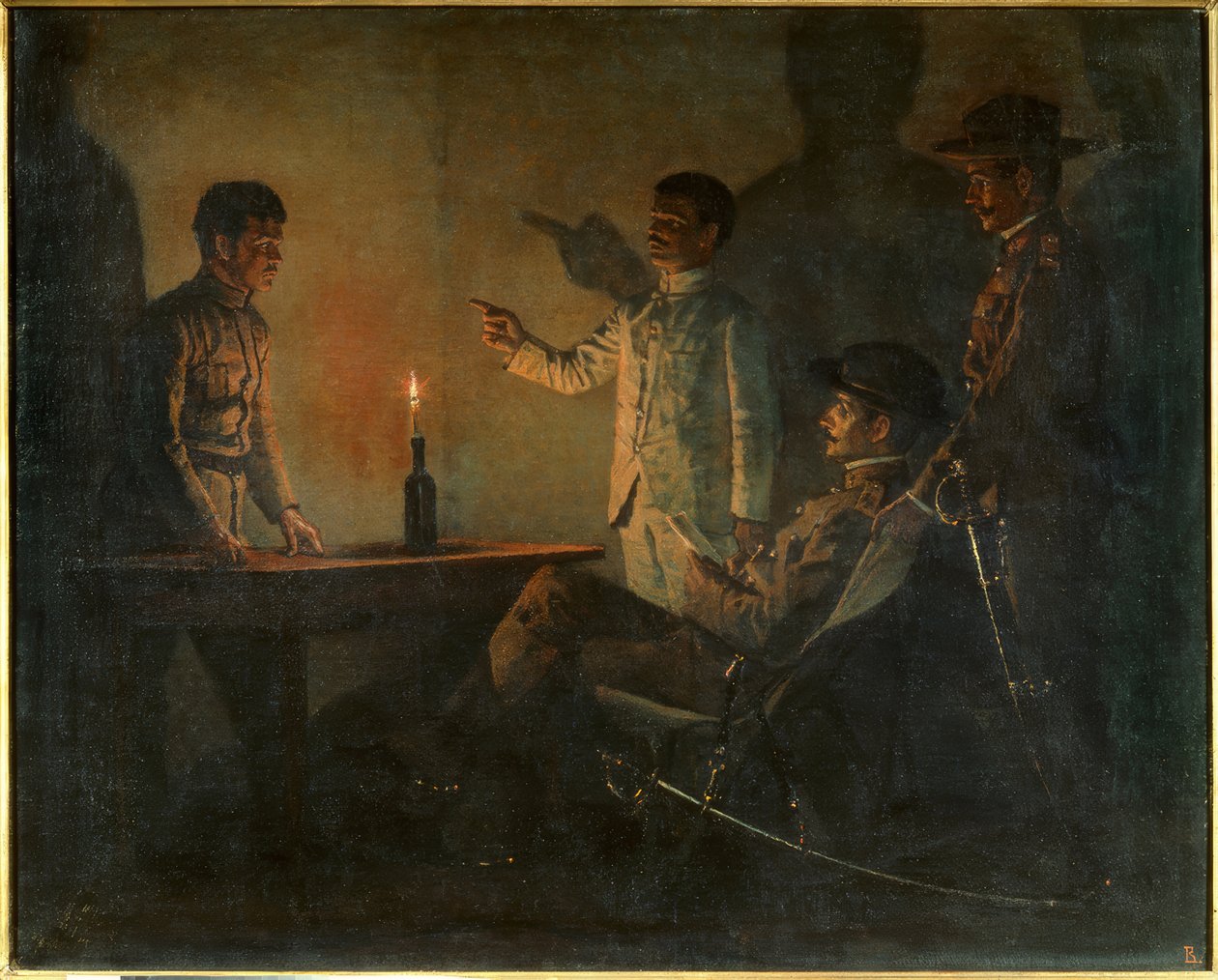 Kaçak sorgulama by Wassili W. Werestschagin