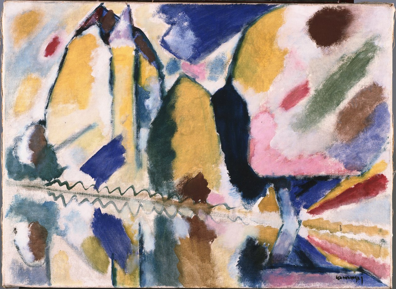 Sonbahar-II by Wassily Kandinsky