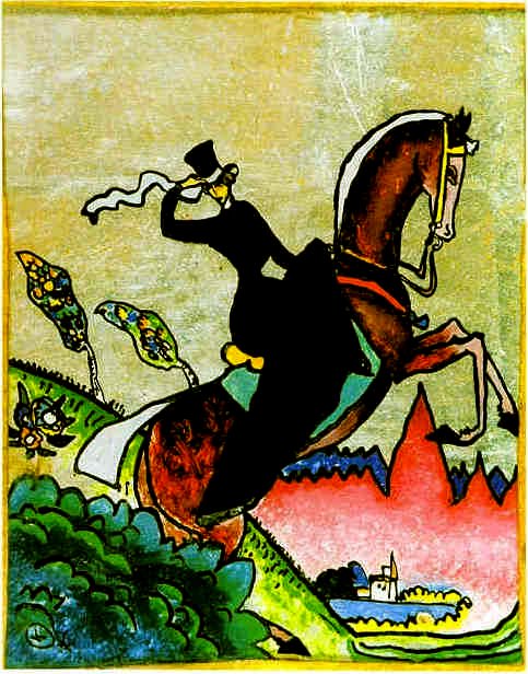 Binici Amazon by Wassily Kandinsky