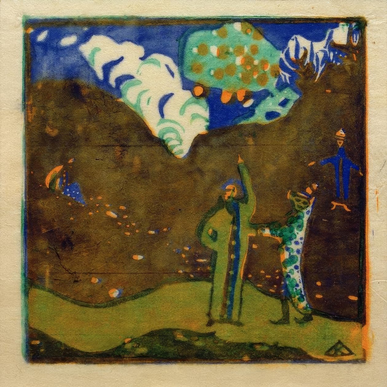 elma ağacı by Wassily Kandinsky