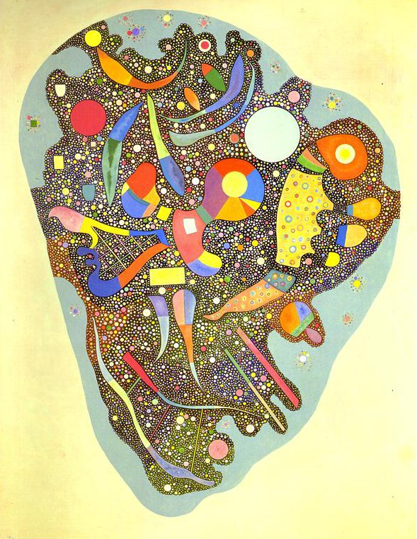 Renkli Topluluk by Wassily Kandinsky