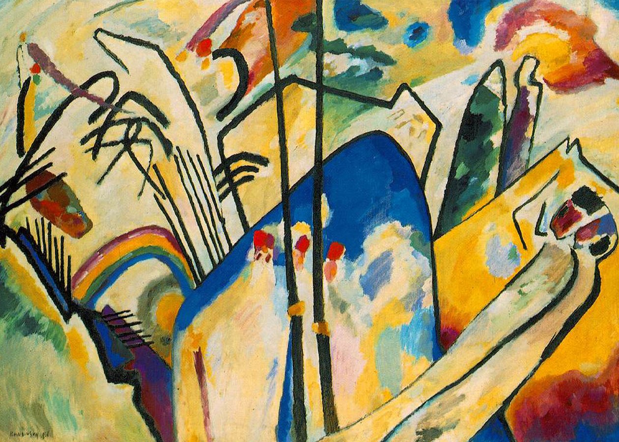 Kompozisyon by Wassily Kandinsky