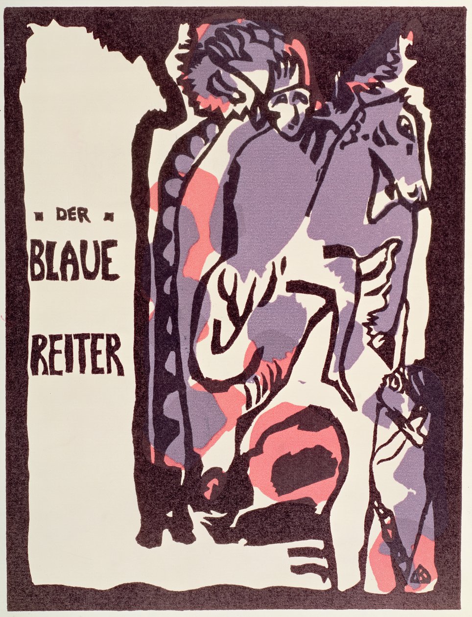 Der Blaue Reiter Katalog Kapağı by Wassily Kandinsky