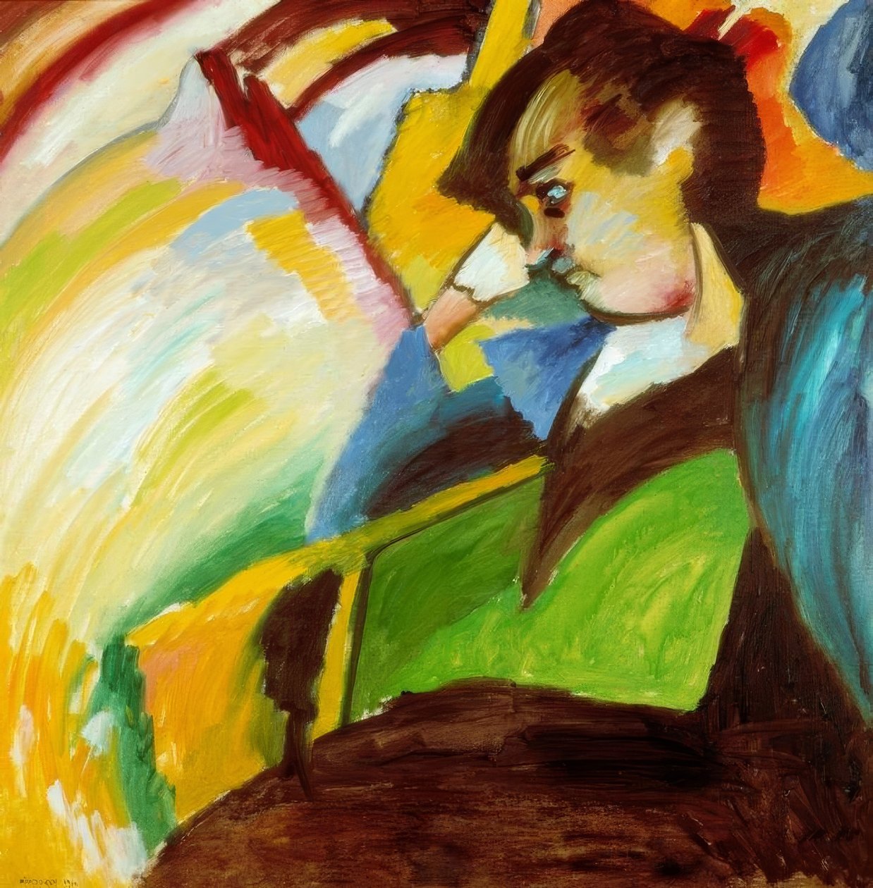 bayan by Wassily Kandinsky