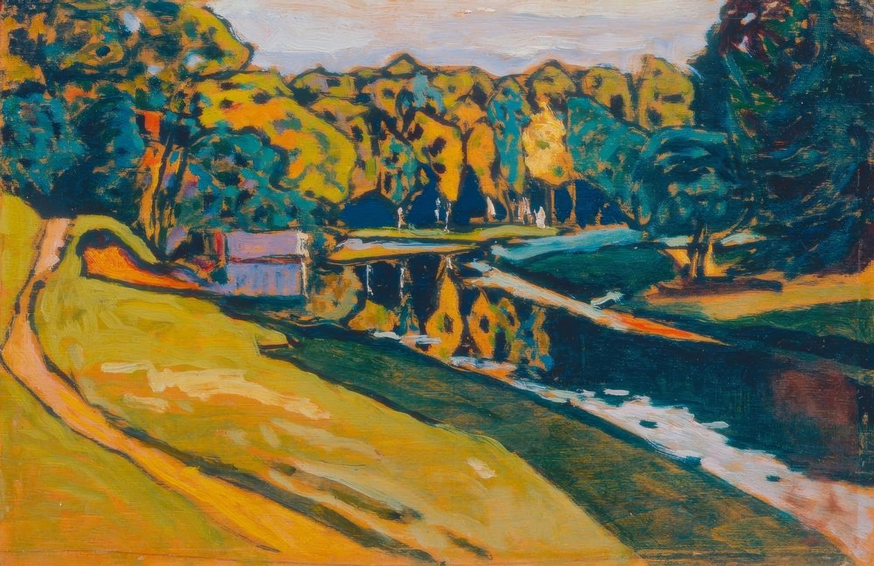 Sonbahar by Wassily Kandinsky