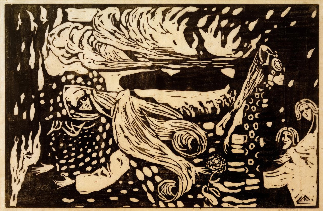 sızıntı by Wassily Kandinsky