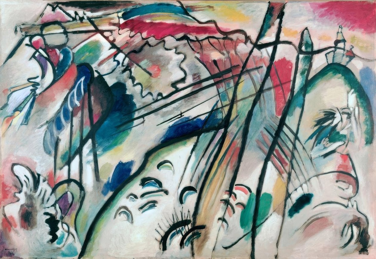 doğaçlama 28 by Wassily Kandinsky
