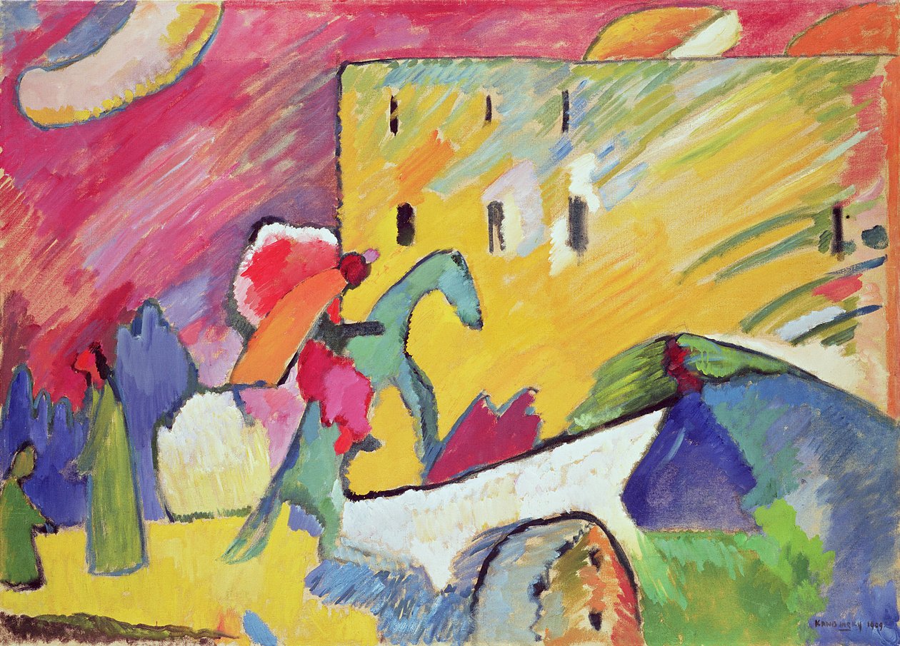 Doğaçlama III, 1909 by Wassily Kandinsky