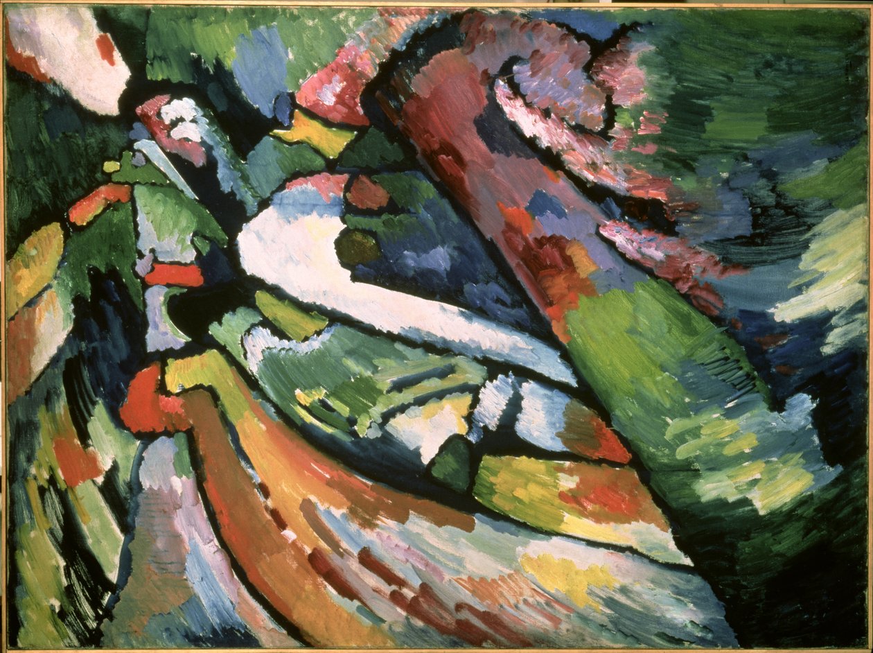 Doğaçlama VII, 1910 by Wassily Kandinsky