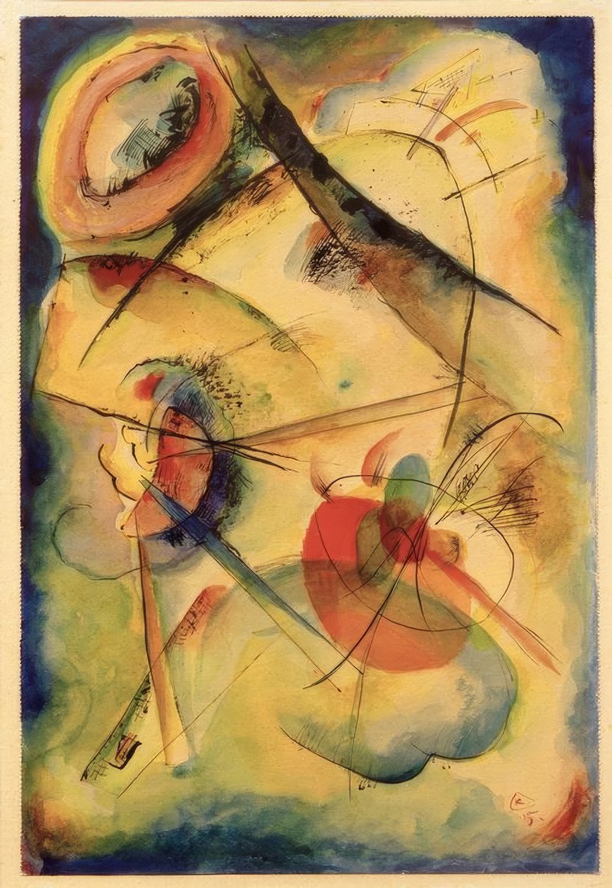 Kompozisyon Z by Wassily Kandinsky