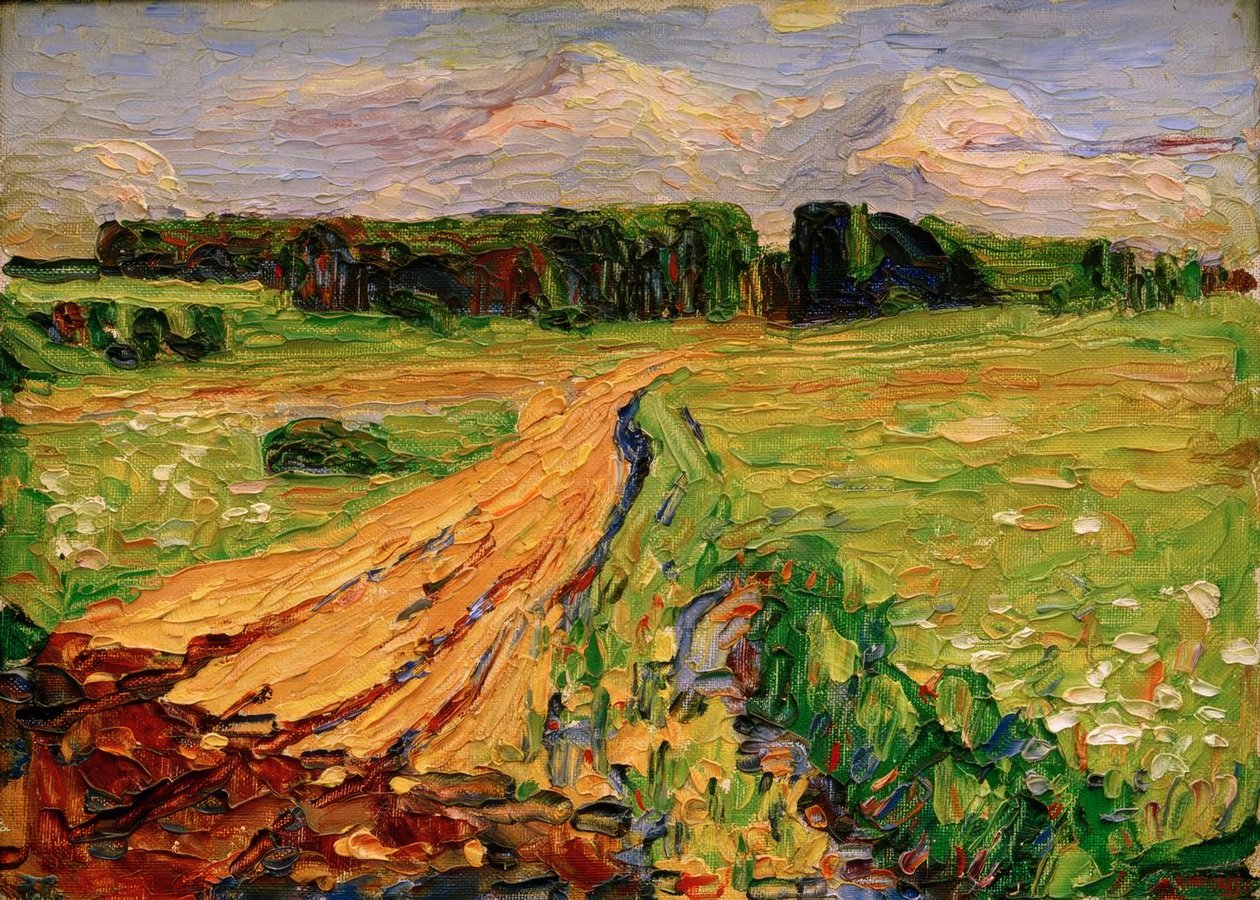 Münih - Planegg I by Wassily Kandinsky