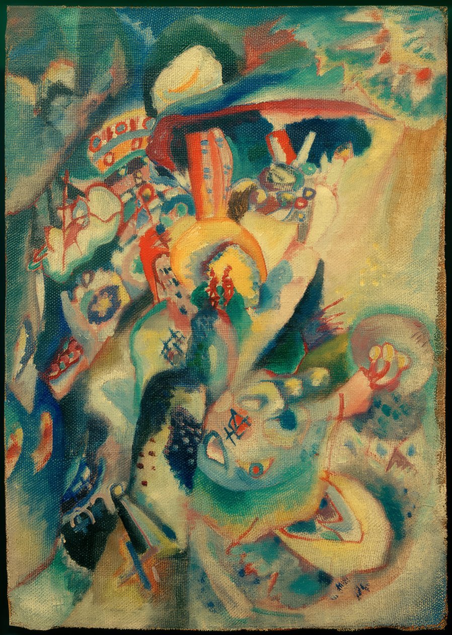 Moskova II by Wassily Kandinsky
