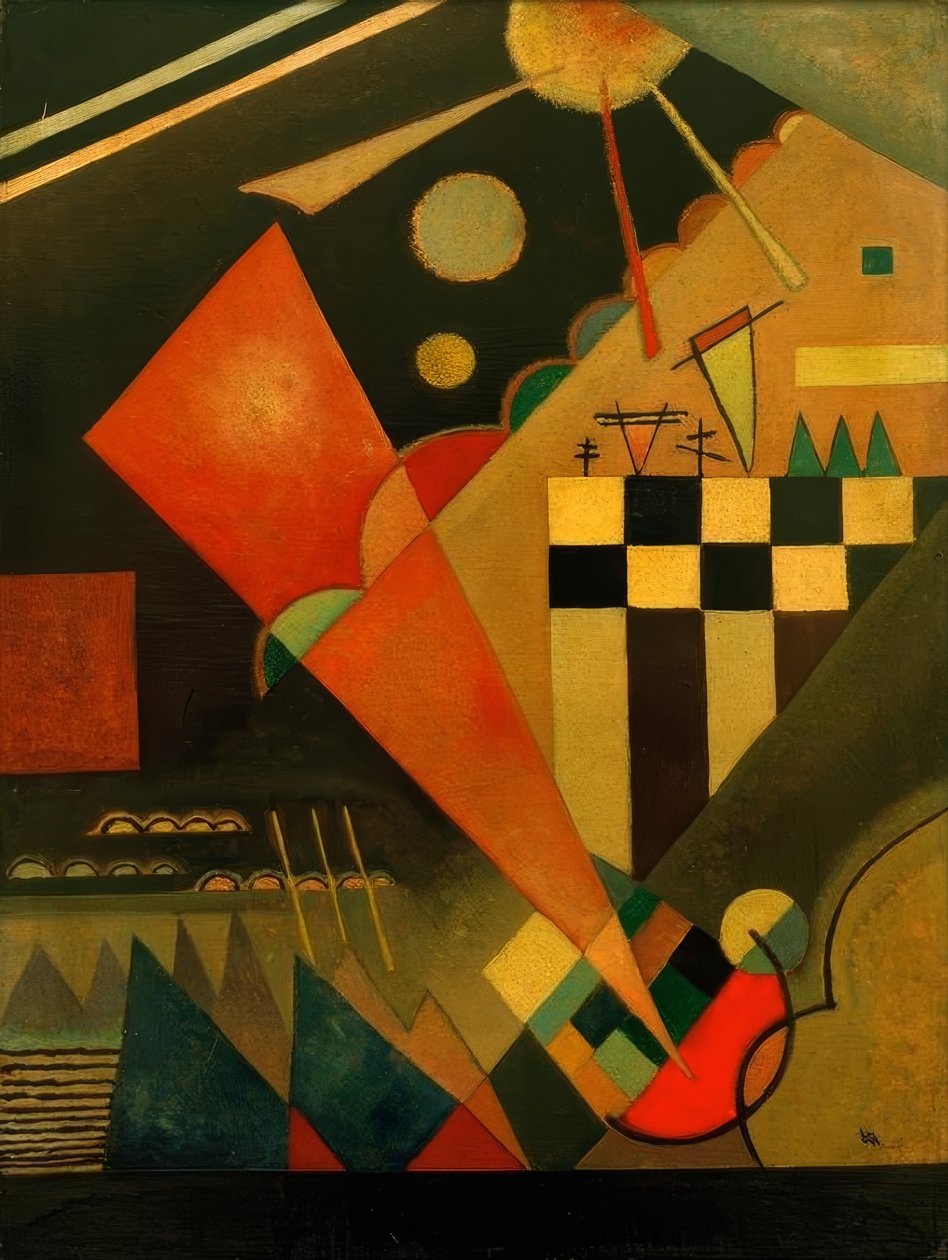 keskin pembe by Wassily Kandinsky