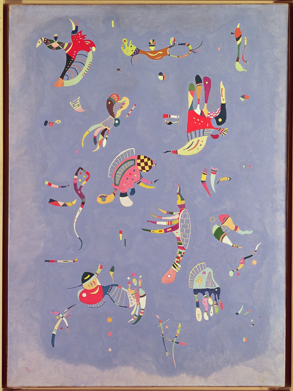 Gök Mavisi, 1940 by Wassily Kandinsky